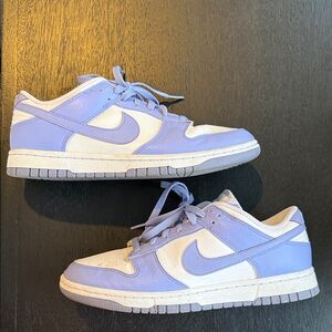 Nike Lavender and White Low-Top Sneakers, Women’s 10